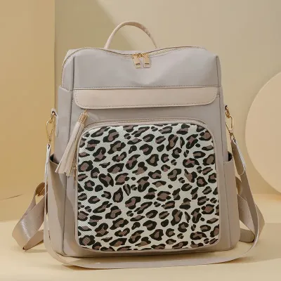  LEOPARD PRINT FASHION WOMEN BACKPACK 0.1